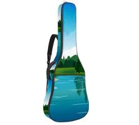 Eslifey Sac de transport pour guitare acoustique, motif koala mignon, avec bandoulière réglable, 101,6 cm, 104,1 cm, 106,7 cm, Multicolore 4., 42.9x16.9x4.7 in, Organiseur de sac