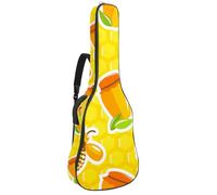 Eslifey Sac de transport pour guitare acoustique - Motif panda - Éléphant - Réglable - 101,6 cm - 101,6 cm - 106,7 cm, Multicolore 6., 42.9x16.9x4.7 in, Organiseur de sac