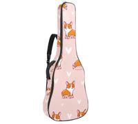 Eslifey Sac de transport pour guitare acoustique Motif papillon avec peinture à l'huile florale Sangle d'épaule réglable 101,6 cm 101,6 cm 106,7 cm, Multicolore 10., 42.9x16.9x4.7 in, Organiseur de