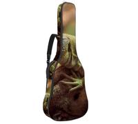 Eslifey Sac de transport pour guitare acoustique, motif papillon coloré, bandoulière réglable, 101,6 cm, 104,1 cm, 106,7 cm, Multicolore 4., 42.9x16.9x4.7 in, Organiseur de sac