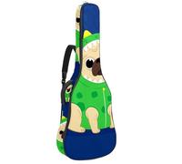 Eslifey Sac de transport pour guitare acoustique, motif papillon coloré, bandoulière réglable, 101,6 cm, 104,1 cm, 106,7 cm, Multicolore 5., 42.9x16.9x4.7 in, Organiseur de sac