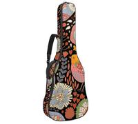 Eslifey Sac de transport pour guitare acoustique - Portrait du roi Lion - Bandoulière réglable - 101,6 cm - 101,6 cm - 106,7 cm, Multicolore 10., 42.9x16.9x4.7 in, Organiseur de sac