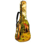 Eslifey Sac de transport pour guitare acoustique - Portrait du roi Lion - Bandoulière réglable - 101,6 cm - 101,6 cm - 106,7 cm, Multicolore 7., 42.9x16.9x4.7 in, Organiseur de sac