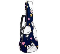 Eslifey Sac de transport pour guitare acoustique The Chameleon Insect avec bandoulière réglable 101,6 cm, 104,1 cm, 106,7 cm, Multicolore 7., 42.9x16.9x4.7 in, Organiseur de sac
