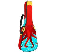 Eslifey Sac de transport pour guitare acoustique vintage Ancre Ancre Boussole Bandoulière réglable 101,6 cm 104 106,7 cm, Multicolore 5., 42.9x16.9x4.7 in, Organiseur de sac