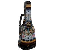 Eslifey Sac de transport pour guitare acoustique vintage Motif boussole de mer réglable 101,6 cm 101,6 cm 104,7 cm, multicolore, 42.9x16.9x4.7 in, Organiseur de sac