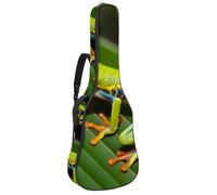Eslifey Sac de transport vintage pour guitare acoustique Let's Go for a Ride Bicycle avec bandoulière réglable 101,6 cm, 104,1 cm, 106,7 cm, Multicolore 10., 42.9x16.9x4.7 in, Organiseur de sac