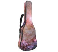 Eslifey Sac de transport vintage pour guitare acoustique Let's Go for a Ride Bicycle avec bandoulière réglable 101,6 cm, 104,1 cm, 106,7 cm, Multicolore 3., 42.9x16.9x4.7 in, Organiseur de sac