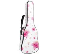 Eslifey Sac pour guitare acoustique avec bandoulière réglable Motif éléphant amusant assis sur les toilettes 101,6 cm 104 106,7 cm, Multicolore 7., 42.9x16.9x4.7 in, Organiseur de sac
