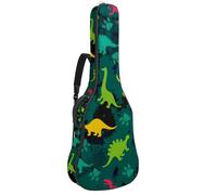 Eslifey Sac pour guitare acoustique avec bandoulière réglable Motif éléphant amusant assis sur les toilettes 101,6 cm 104 106,7 cm, Multicolore 6., 42.9x16.9x4.7 in, Organiseur de sac