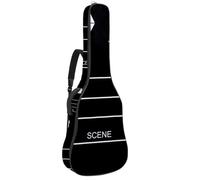 Eslifey Sac pour guitare acoustique avec sangle d'épaule réglable Motif girafe ballon licorne folle 101,6 cm 104 cm 106,7 cm, Multicolore 3., 42.9x16.9x4.7 in, Organiseur de sac