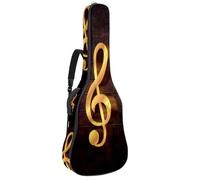 Eslifey Sac pour guitare acoustique dessiné à la main avec bandoulière réglable Koala Australie Day 101,6 cm, 104,1 cm, 106,7 cm, Multicolore 10., 42.9x16.9x4.7 in, Organiseur de sac