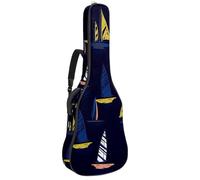 Eslifey Sac pour guitare acoustique - Motif licorne - Cheval arc-en-ciel - Donuts - Avec bandoulière réglable - 101,6 cm - 101,4 cm - 106,7 cm, Multicolore 8., 42.9x16.9x4.7 in, Organiseur de sac