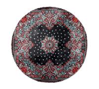 Eslifey Tapis à poils longs doux et moelleux de 70 cm - Imprimé cachemire - Décoration d'intérieur moderne pour chambre à coucher, chambre d'enfant, salon