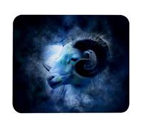 Eslifey Tapis de souris confortable avec motif horoscope astrologie capricorne zodiaque 21 x 25 cm base en caoutchouc antidérapant améliore la vitesse et la précision