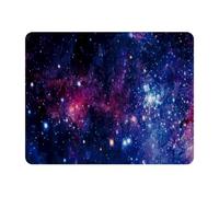 Eslifey Tapis de souris rectangulaire, galaxie, étoiles, univers, nuit secrète avec base en caoutchouc antidérapant, tapis de protection pour joueur, bureau et maison, 27,9 x 22,9 cm