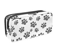 Eslifey Trousse à crayons, chapeau de Noël flamant rose avec motif cœur de canne à sucre d'orge grande capacité, Multicolore 10., 2.3x8.2x3.9in/6x21x10cm, Trousse de beauté