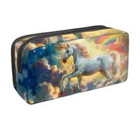 Eslifey Trousse à crayons, fleurs et libellules - Grande capacité - Pochette à crayons - Trousse à crayons, Multicolore 6., 2.3x8.2x3.9in/6x21x10cm, Trousse de beauté