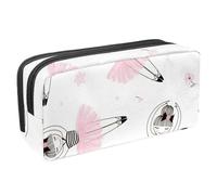 Eslifey Trousse à crayons, Forêt sombre enchantée au clair de lune Grande capacité Trousse à crayons Papeterie Sac à stylos, Multicolore 9., 2.3x8.2x3.9in/6x21x10cm, Trousse de beauté