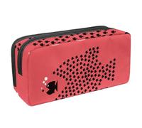 Eslifey Trousse à crayons, lunettes d'été jaunes, grande capacité, trousse à crayons, papeterie, Multicolore 9., 2.3x8.2x3.9in/6x21x10cm, Trousse de beauté