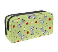Eslifey Trousse à crayons, motif animal de Noël mignon et flocons de neige grande capacité, Multicolore 8., 2.3x8.2x3.9in/6x21x10cm, Trousse de beauté