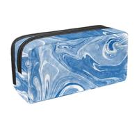 Eslifey Trousse à crayons, motif requins cool d'été avec lunettes de soleil, grande capacité, trousse à crayons, Multicolore 8., 2.3x8.2x3.9in/6x21x10cm, Trousse de beauté