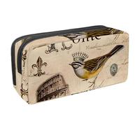 Eslifey Trousse à crayons romantique Rome, grande capacité, trousse à crayons, papeterie, multicolore 1, 2.3x8.2x3.9in/6x21x10cm, Trousse de beauté