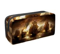 Eslifey Trousse à crayons romantique Rome, grande capacité, trousse à crayons, papeterie, Multicolore 8., 2.3x8.2x3.9in/6x21x10cm, Trousse de beauté