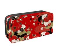 Eslifey Trousse à crayons romantique Rome, grande capacité, trousse à crayons, papeterie, Multicolore 9., 2.3x8.2x3.9in/6x21x10cm, Trousse de beauté