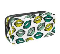 Eslifey Trousse à crayons, soleil magique, lune, étoile de grande capacité, trousse à crayons, multicolore 2, 2.3x8.2x3.9in/6x21x10cm, Trousse de beauté