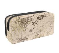 Eslifey Trousse à crayons, symbole du Pacifique, plumes, paix, amour, illustration, grande capacité, trousse à crayons, Multicolore 10., 2.3x8.2x3.9in/6x21x10cm, Trousse de beauté