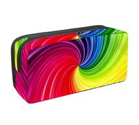 Eslifey Trousse à crayons, symbole Tai Ji Tai Chi, grande capacité, trousse à crayons, papeterie, Multicolore 8., 2.3x8.2x3.9in/6x21x10cm, Trousse de beauté