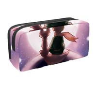 Eslifey Trousse à crayons, trousse à crayons de grande capacité avec motif d'extraterrestre vert UFO Moon, multicolore 2, 2.3x8.2x3.9in/6x21x10cm, Trousse de beauté