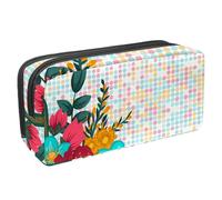 Eslifey Trousse à crayons, trousse à crayons de grande capacité, motif lune endormie, trousse à crayons, Multicolore 10., 2.3x8.2x3.9in/6x21x10cm, Trousse de beauté