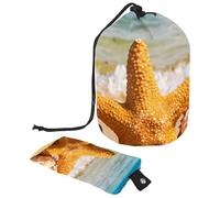 Eslifey Trousse de maquillage de voyage - Multifonctionnel - Organiseur rond - Petit ours romantique, multicolore 2, 9.9x6.9in/25.2x17.6cm