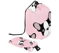 Eslifey Trousse de maquillage de voyage - Multifonctionnelle - Organiseur rond - Assortiment coloré, Multicolore 8., 9.9x6.9in/25.2x17.6cm