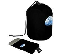 Eslifey Trousse de maquillage de voyage - Multifonctionnelle - Organiseur rond - Motif raton laveur et cœurs, Multicolore 7., 9.9x6.9in/25.2x17.6cm