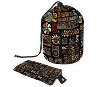 Eslifey Trousse de maquillage de voyage - Multifonctionnelle - Organiseur rond - Poche de rangement - Cavalier King Charles Spaniel Dog, Multicolore 10., 9.9x6.9in/25.2x17.6cm