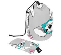Eslifey Trousse de maquillage de voyage - Multifonctionnelle - Organiseur rond - Poche de rangement - Happy Birthday - Motif cœur et notes de musique, Multicolore 7., 9.9x6.9in/25.2x17.6cm