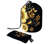 Eslifey Trousse de maquillage de voyage - Multifonctionnelle - Organiseur rond - Poche de rangement - Licorne mystérieuse - Galaxie violette, Multicolore 5., 9.9x6.9in/25.2x17.6cm