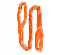 Eslinge de Levage en Polyester Lourd, Élingue Ronde en Polyester for Levage et remorquage 8 tonnes Orange 2-10m