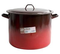 Esmaltaciones la Estrella Fuego Marmite Haute avec Couvercle 30 cm/16 l