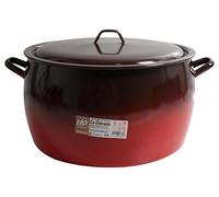 esmaltaciones la étoile Feu Marmite bombée avec Couvercle, 34 cm, 20 L
