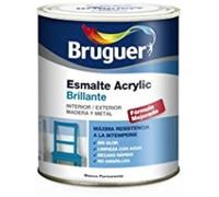 ESMALTE ACRYLIC MULTISUPERFICIE BRILLANTE PARDO 0,750L 5057538 BRUGUER