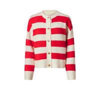 ESMARA® Cardigan gross maille pour femme (rouge/blanc, M(38/40))