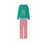 ESMARA® Ensemble pyjama de Noël femme (vert/rouge, M(38/40))