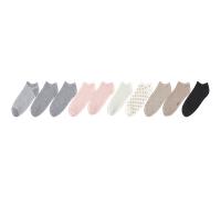 esmara® Lot de 10 paires de chaussettes enfant (blanc/gris/rose/marron/noir, 35/38)