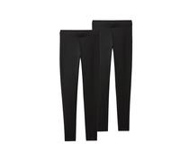 esmara® Lot de 2 leggings femme (noir, L(42/44))