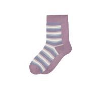 esmara® Lot de 2 paires de chaussettes thermiques fille (violet, 35-38)