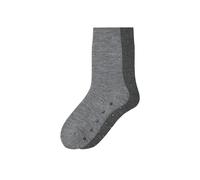 esmara® Lot de 2 paires de chaussettes thermiques garçon (gris, 35/38)
